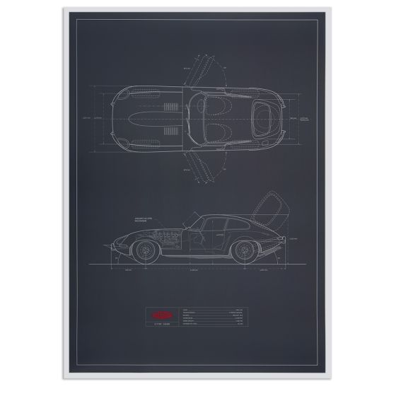 Jaguar E-Type Artwork