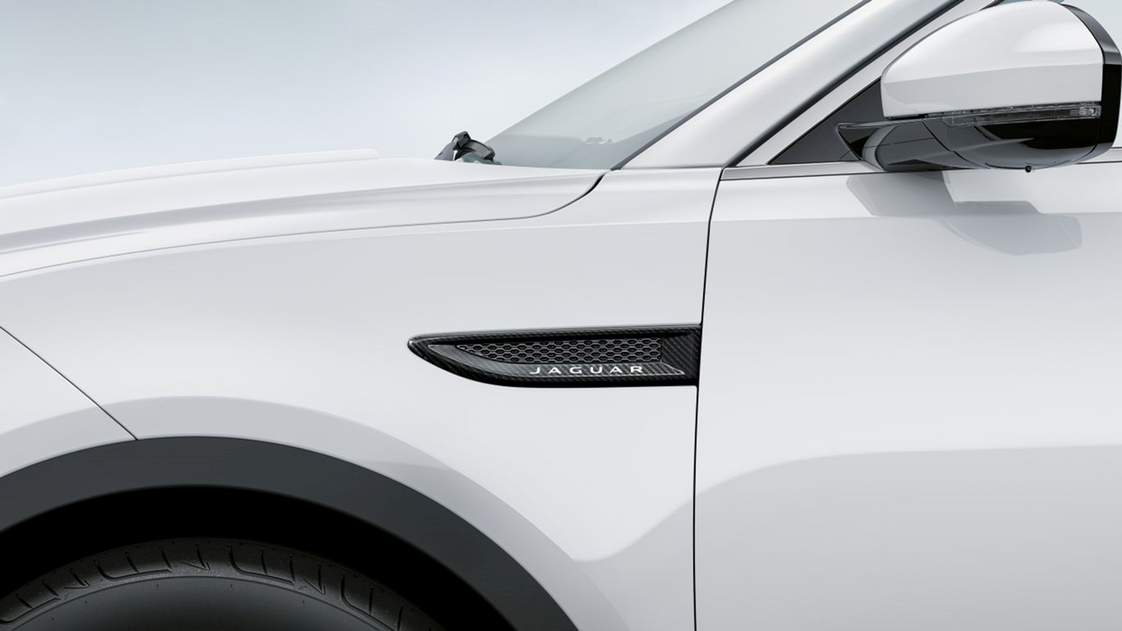 Jaguar XF Carbon Fibre Side Power Vent Set - 2016 Onward